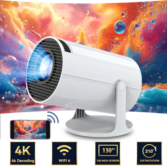 Portable Mini Wireless Projector HY300