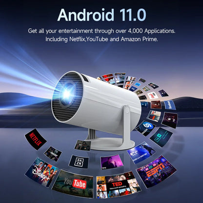 Portable Mini Wireless Projector HY300